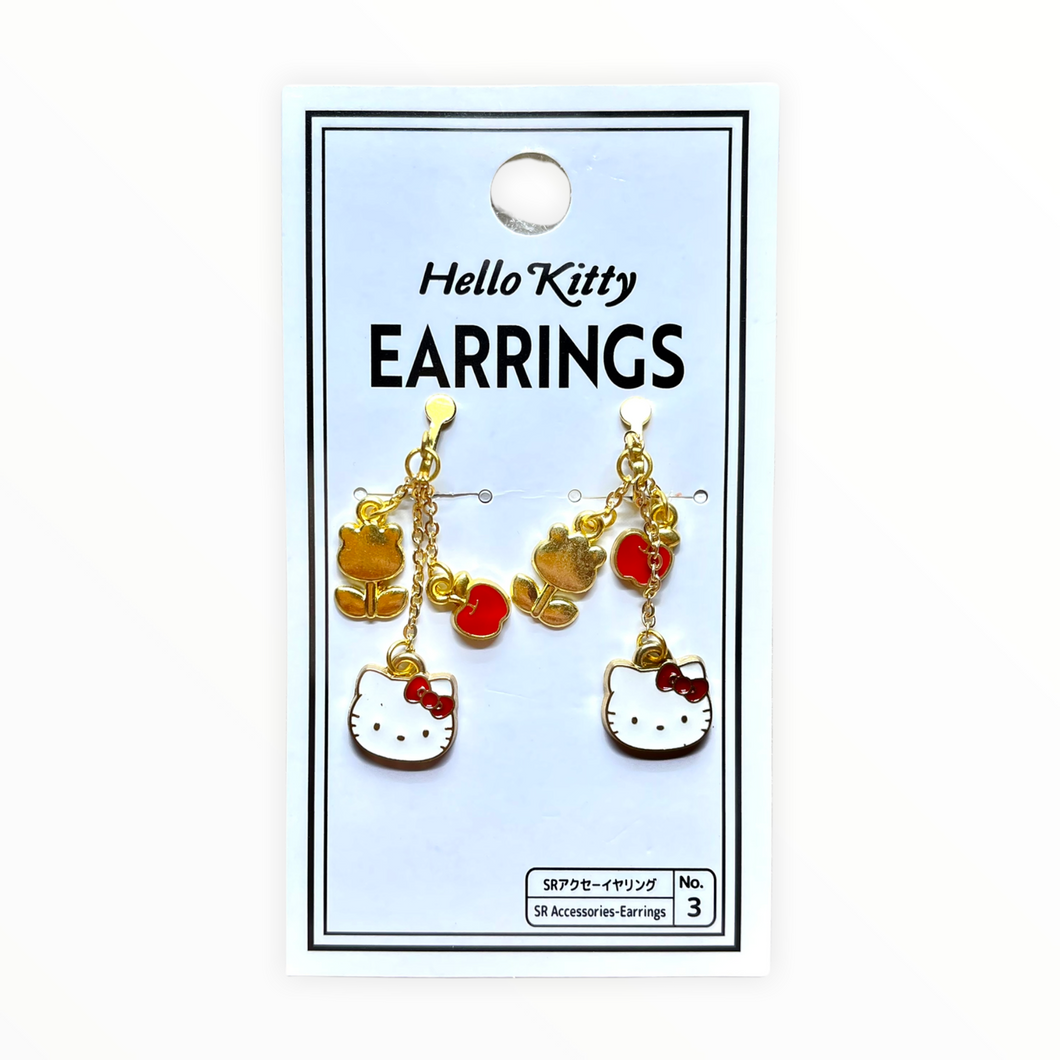 Hello Kitty Dangling Earrings