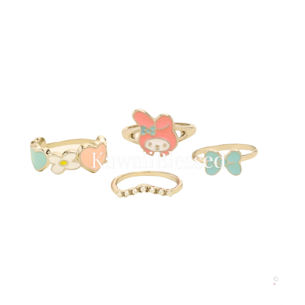 Sanrio My Melody Ring Set