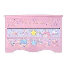 Load image into Gallery viewer, Little Twin Stars Wooden Musical Jewelry Box (Rare Find)
