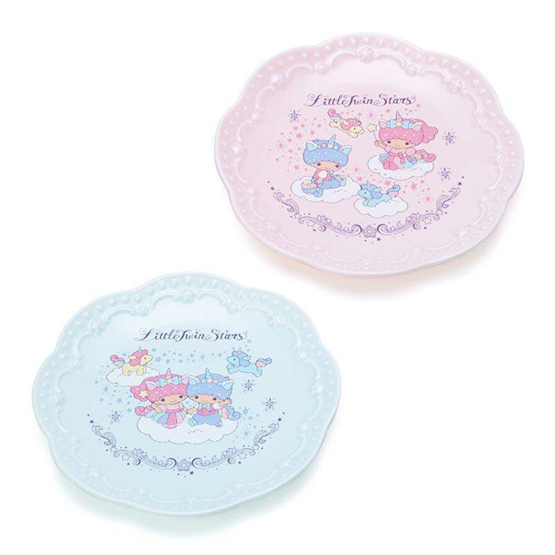 Little Twin Stars Unicorn Plate Set