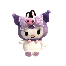 Load image into Gallery viewer, Kuromi Plush with Bunny Ears (Small/Large)
