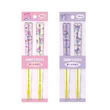 Load image into Gallery viewer, Sanrio Bamboo Chopsticks (Set of 2 Pairs)
