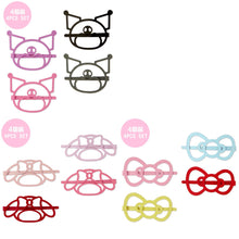 Load image into Gallery viewer, Sanrio Character Metal Hair Clips (4 colors)
