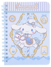 Load image into Gallery viewer, Sanrio Characters A6 Spiral Notebook (2022, 2021)
