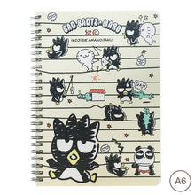 Load image into Gallery viewer, Sanrio Characters A6 Spiral Notebook (2022, 2021)
