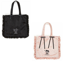 Load image into Gallery viewer, Kuromi / My Melody Midnight Melochro Tote Bag
