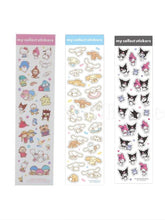 Load image into Gallery viewer, Sanrio Slim Sticker Sheet (Kuromi/My Melody, Cinnamoroll)
