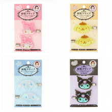 Load image into Gallery viewer, Sanrio Sparkly Bang Hair Clip Set (2 pcs)
