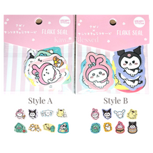 Load image into Gallery viewer, Sanrio Flake Sticker -A -Nagano x Sanrio Characters- 2022 Marimo Craft Japan
