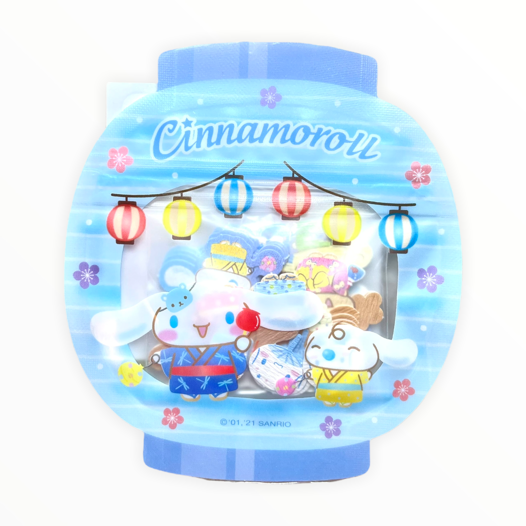 Sanrio Characters Summer Lantern Stickers Kuromi