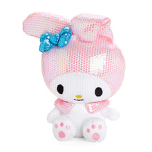 Load image into Gallery viewer, My Melody / Kuromi / Hello Kitty Sequin 8” Plush
