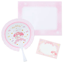 Load image into Gallery viewer, Kuromi My Melody Cinnamoroll Card in Fan Shape (2022)
