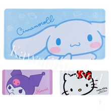 Load image into Gallery viewer, Sanrio Character Lightweight Desk Mat, Hello Kitty, Kuromi, Little Twin Stars
