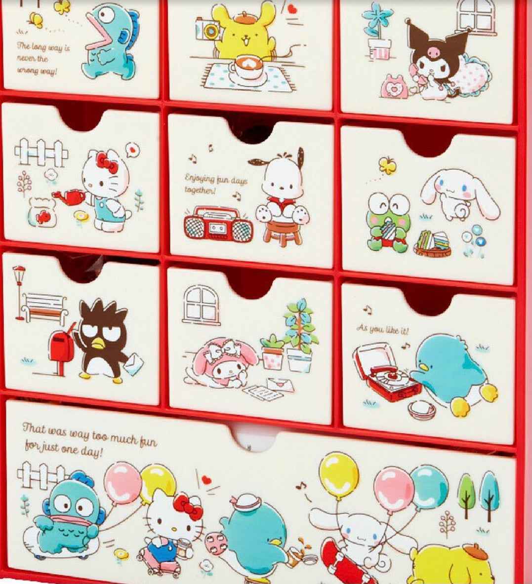 Little twin stars Sanrio advent calendar storage cheapest chest