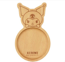 Load image into Gallery viewer, Sanrio Characters Wooden Accessory Tray (Kuromi, My Melody, Hello Kitty, Cinnamoroll)
