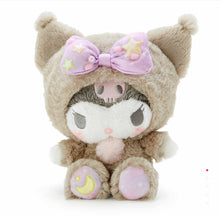 Load image into Gallery viewer, Sanrio Character Pajama Plush (Kuromi, My Melody, Cinnamonroll, Hangdoyon)
