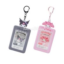 Load image into Gallery viewer, Sanrio Characters ID Card / K-pop Photo Holder (Badge) with Keychain
