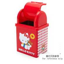 Load image into Gallery viewer, Sanrio Characters Rectangular Desk Waste Basket (My Melody, Kuromi)
