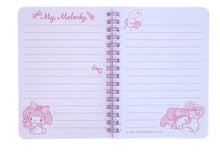 Load image into Gallery viewer, Sanrio Characters A6 Spiral Notebook (2022, 2021)
