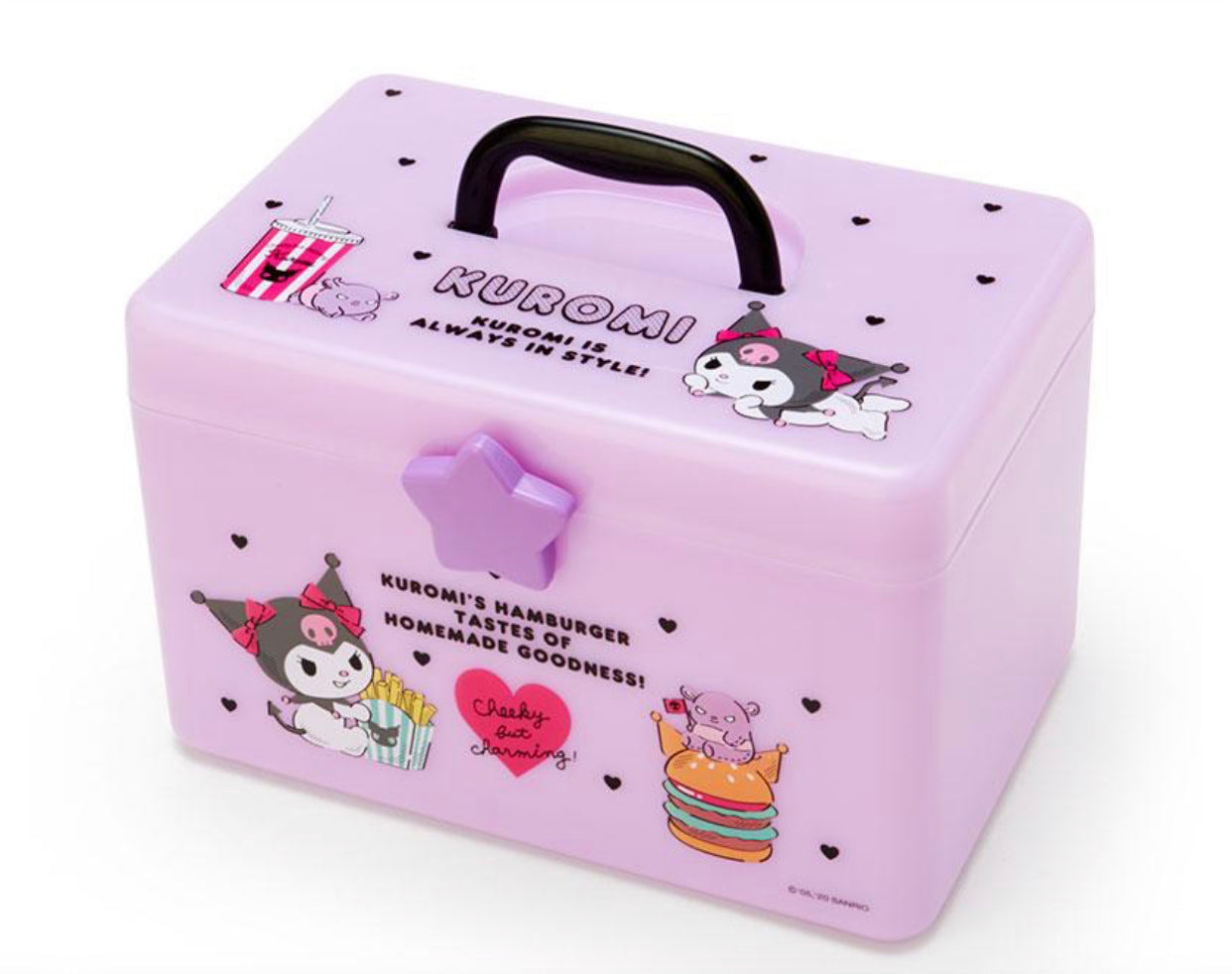 Sanrio Storage Case with Lid Hello Kitty