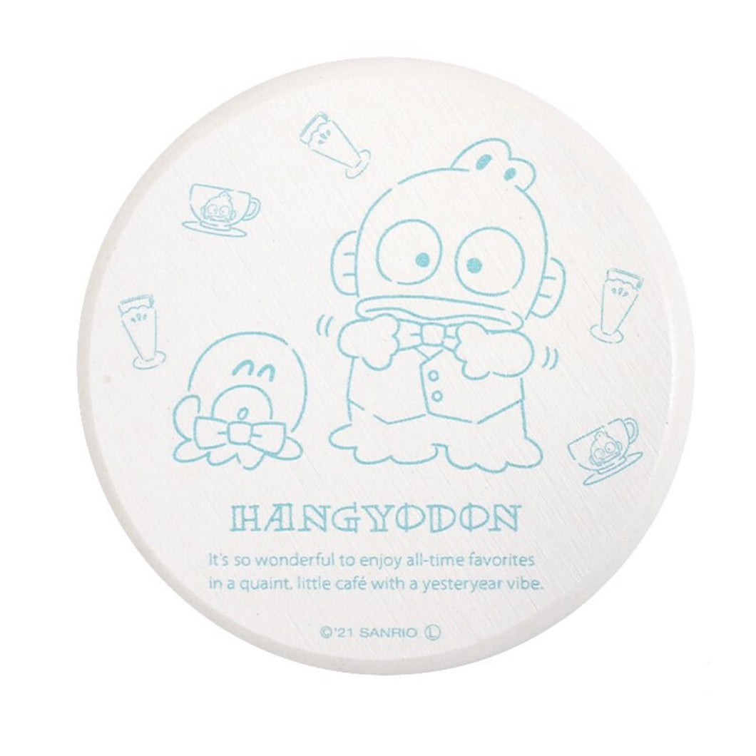 Sanrio Water-Absorbing Coaster (Kuromi, Hangyodon, Cinnamoroll)