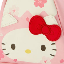 Load image into Gallery viewer, Kuromi Hello Kitty Pompompurin Pouch in Sakura Fuji Mountain Style
