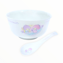 Load image into Gallery viewer, Little Twin Stars Bone China Bowl/Spoon
