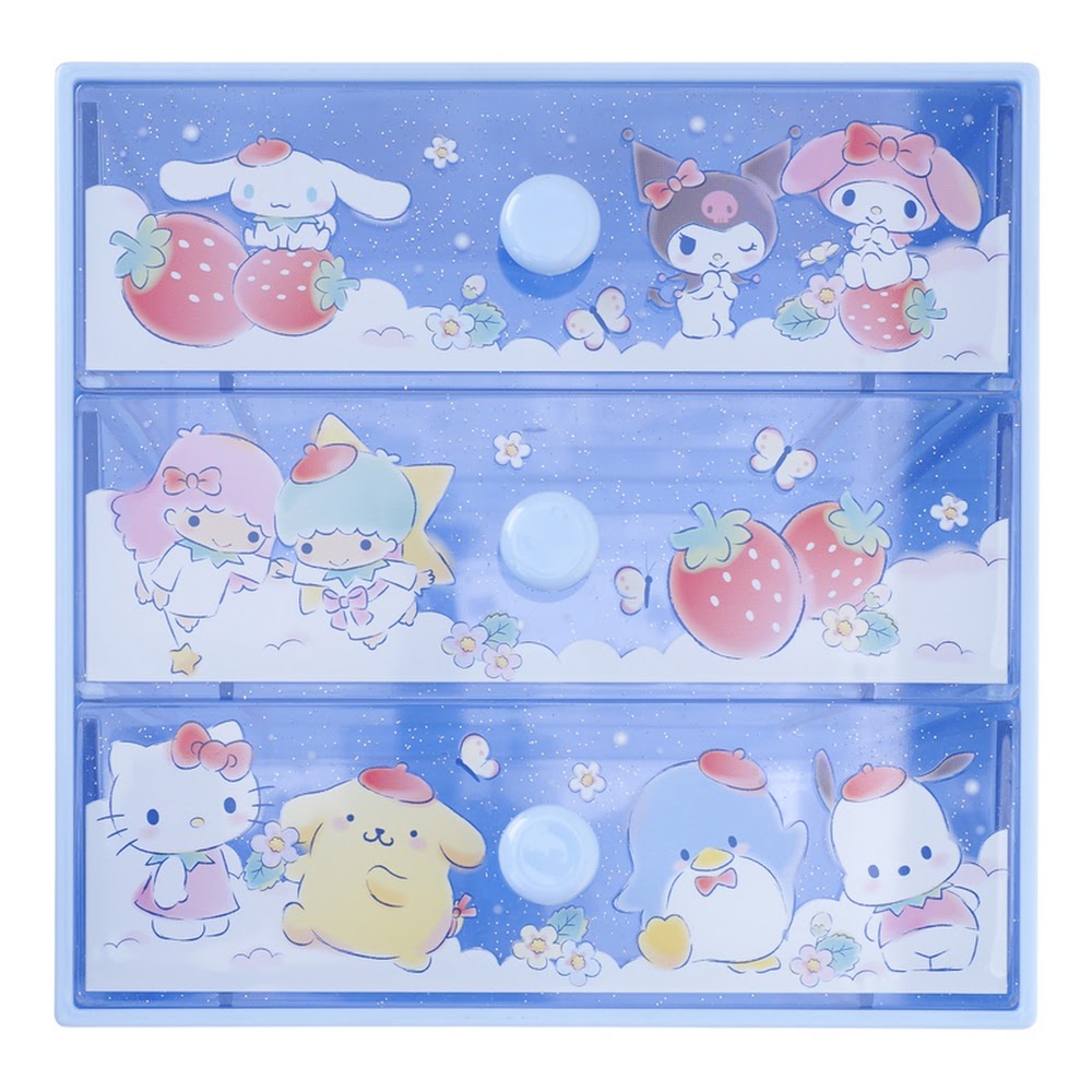 Sanrio Characters / Little Twins Stars Drawer Chest