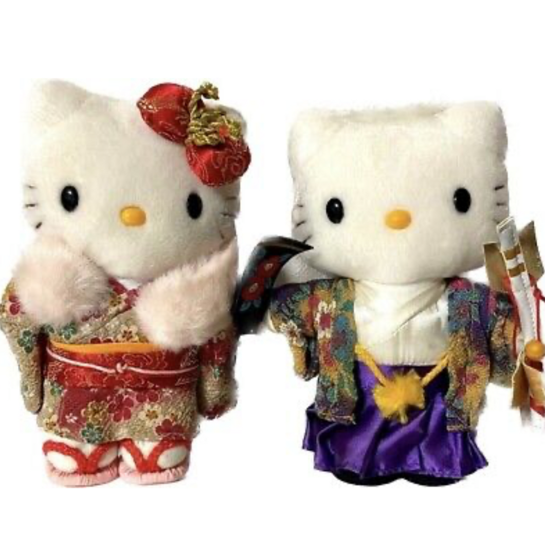 Hello Kitty & Daniel in Kimono Set (Rare Item)