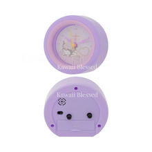 Load image into Gallery viewer, Sanrio Onigarni Shape Clock :  My Melody / Kuromi
