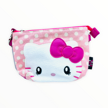 Load image into Gallery viewer, Hello Kitty White Pokka Dot Pouch (Japan Puroland Edition)
