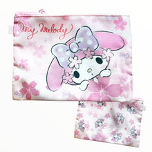 Load image into Gallery viewer, Hello Kitty, My Melody Flat Pouch (Japan Exclusive)
