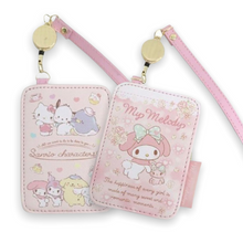 Load image into Gallery viewer, Sanrio Characters Pass Case w/ Reel
