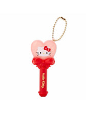 Load image into Gallery viewer, Sanrio LED Light Heart Wand Key Chain
