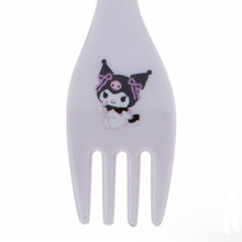 Load image into Gallery viewer, Kuromi Melamine Utensil Set (Fork/Spoon)
