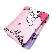 Load image into Gallery viewer, Sanrio Bath Towel My Melody / Kuromi Lovely Cupid 2022
