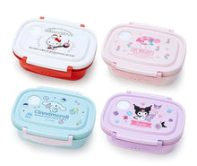 Load image into Gallery viewer, Sanrio Bento Box with Clips (Hello Kitty MyMelody Cinnamoroll Kuromi
