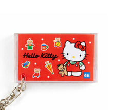 Load image into Gallery viewer, Sanrio Character Keychain: Cassette
