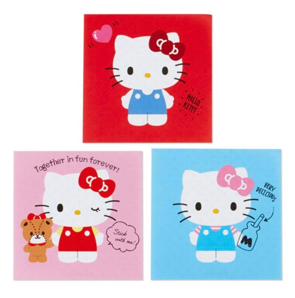 Sanrio Characters Square Memo Pad – Twinkle Glory