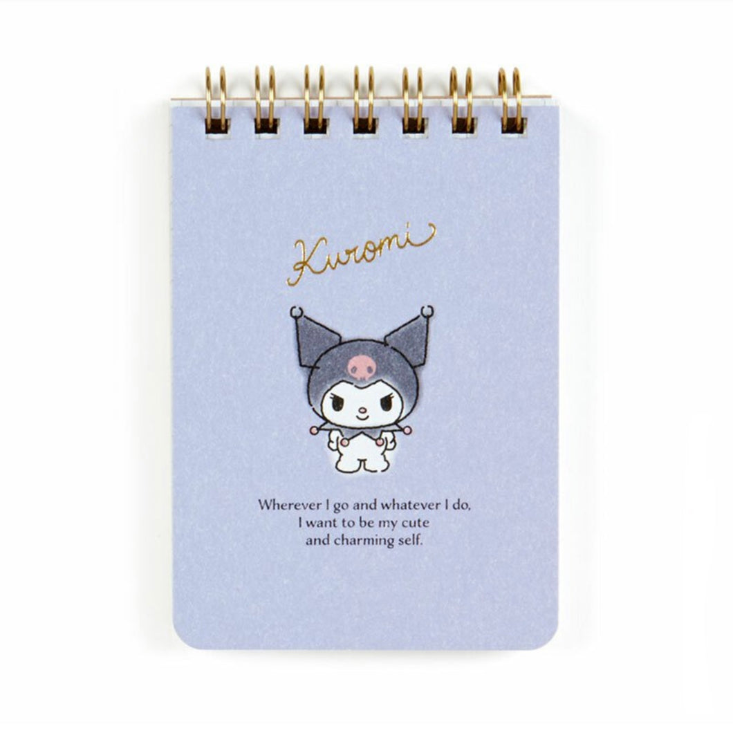 Sanrio Spiral Memo Pad (60 sheets)