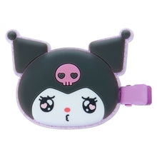 Load image into Gallery viewer, Sanrio Characters Heart Eyes Hair Clip Set (My Melody, Kuromi, Cinnamoroll, Hangyodon)
