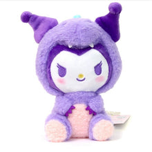 Load image into Gallery viewer, Sanrio Latte Bear/Dinosaur Plush (Kuromi, Cinnamoroll, My Melody)
