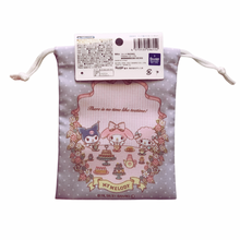 Load image into Gallery viewer, My Melody and Kuromi Mini Drawstring Bag
