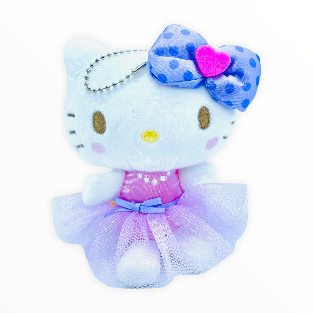 Hello Kitty Mascot Keychain: Ballerina