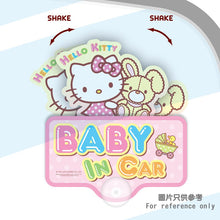 Load image into Gallery viewer, Sanrio Character Car Signage with Suction Cup
