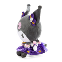 Load image into Gallery viewer, Kuromi Plush (Gold &amp; Purple Ribbon)
