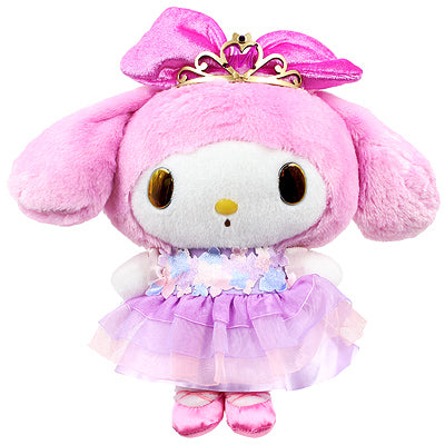 My Melody Ballerina 8” Plush (flower and crown)