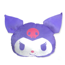 Load image into Gallery viewer, Kuromi Plush Doll / Face Cushion
