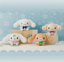 Load image into Gallery viewer, Sanrio Espresso Cinnamoroll Snow Cape Small Plu
