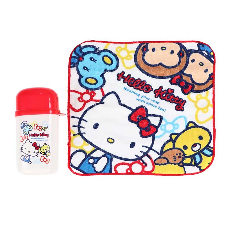 Hello Kitty Towel w Case: Red